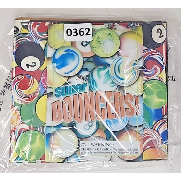 Vintage Vending Display Board Super Bouncers! 0362 - Picture 2 of 2